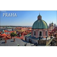 Magnetka Praha - Kostol svätého Františka z Assisi