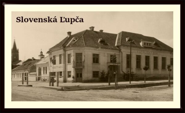 Živicová magnetka - Slovenská Ľupča - Katolícky dom