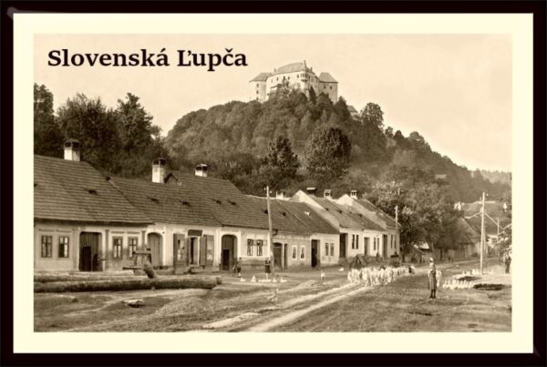 Živicová magnetka - Slovenská Ľupča - Lichardova ulica