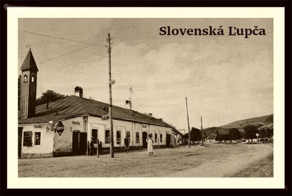 Živicová magnetka - Slovenská Ľupča - Trafika