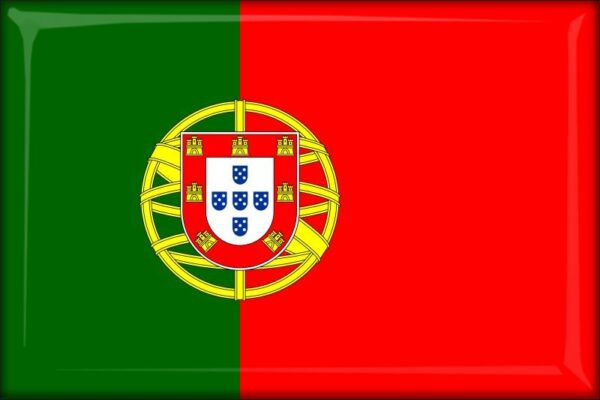 Živicová magnetka - vlajka Portugalsko