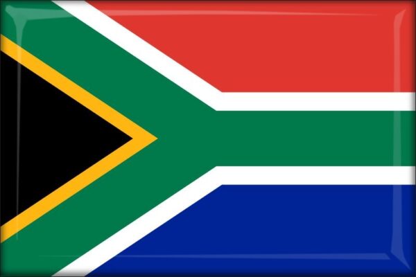 Živicová magnetka - vlajka Južná Afrika