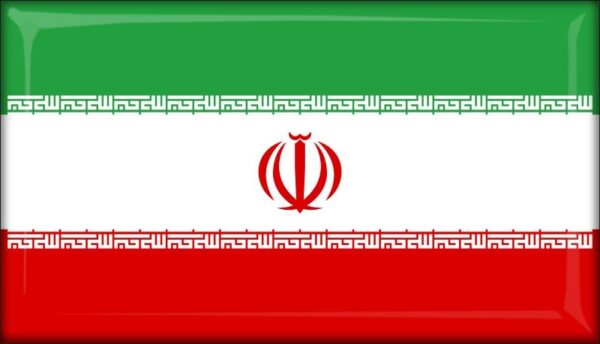 Živicová magnetka - vlajka Irán