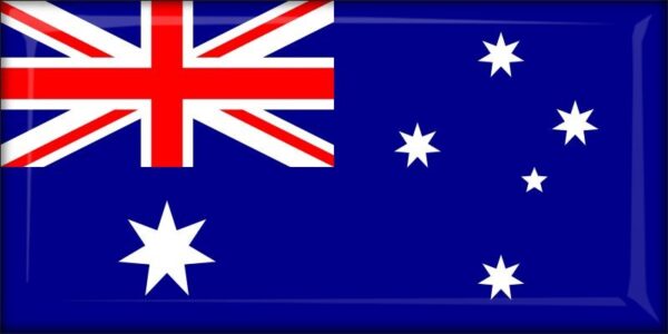 Živicová magnetka - vlajka Austrália