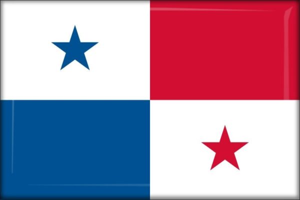 Živicová magnetka - vlajka Panama