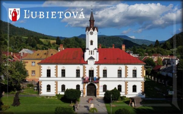 Živicová magnetka - Ľubietová  - námestie I.