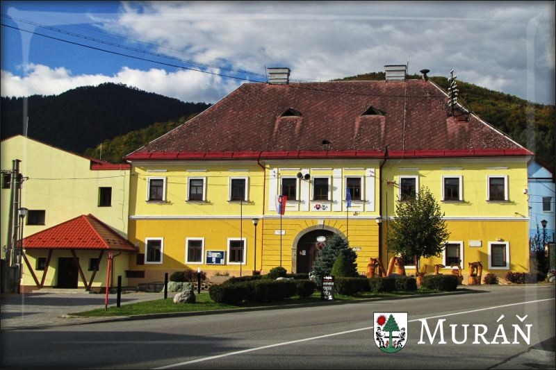 Živicová magnetka - Muráň - námestie