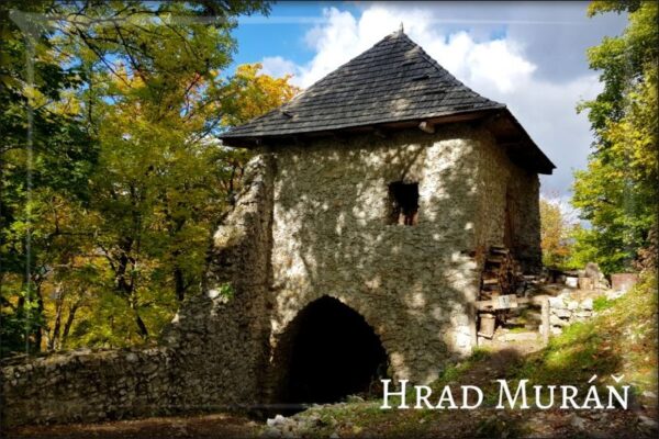 Živicová magnetka - Hrad Muráň