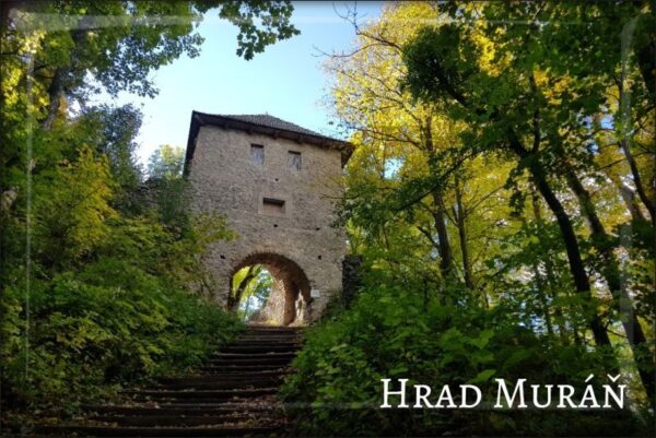 Živicová magnetka - Hrad Muráň II