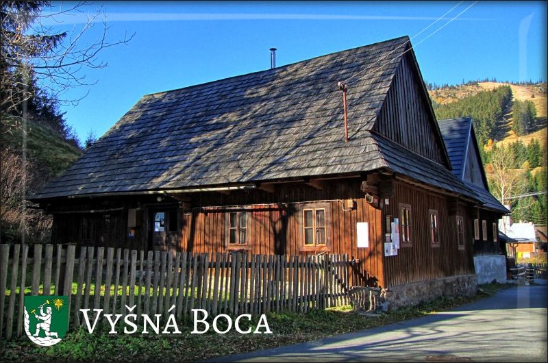 Živicová magnetka - Vyšná Boca - banícky dom