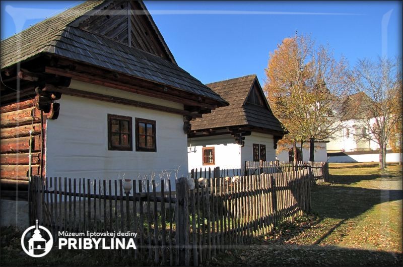 Živicová magnetka - Skanzen Pribylina - domčeky II.
