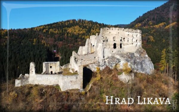 Živicová magnetka - Hrad Likava I.