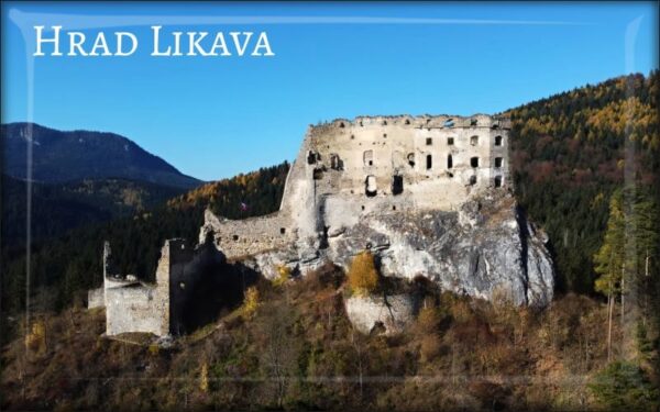 Živicová magnetka - Hrad Likava II.