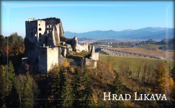 Živicová magnetka - Hrad Likava IV.