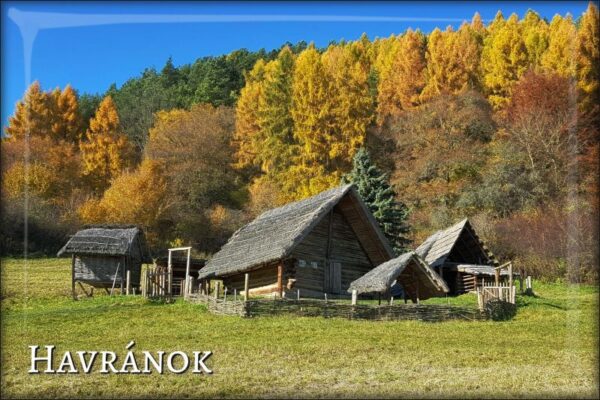 Živicová magnetka - Archeoskanzen Havránok