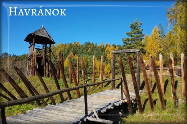 Živicová magnetka - Archeoskanzen Havránok III.