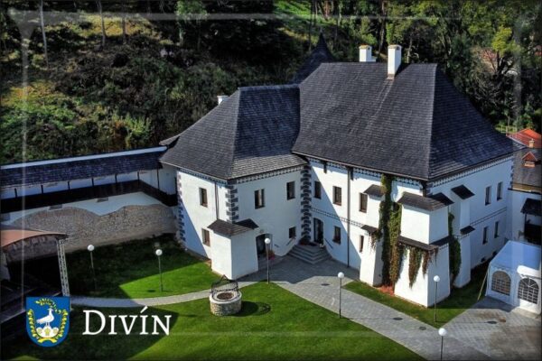 Živicová magnetka - Divín - Zichyho kaštieľ