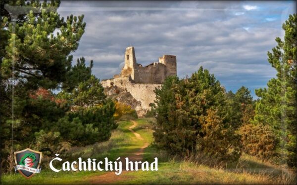 Živicová magnetka - Čachtický hrad VI.