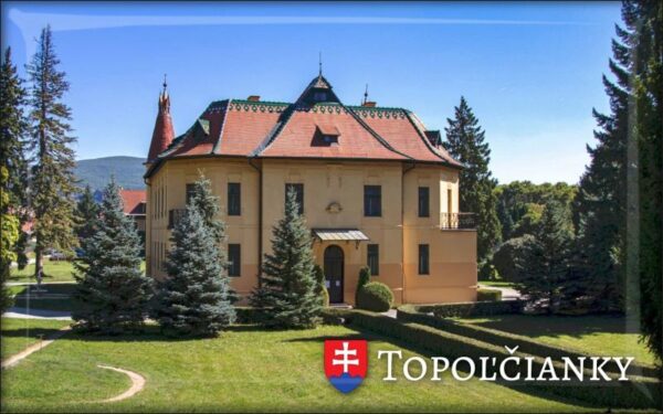 Živicová magnetka - Poľovnícky zámoček Topoľčianky