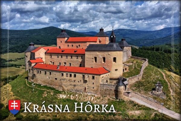 Živicová magnetka - Hrad Krásna Hôrka I.
