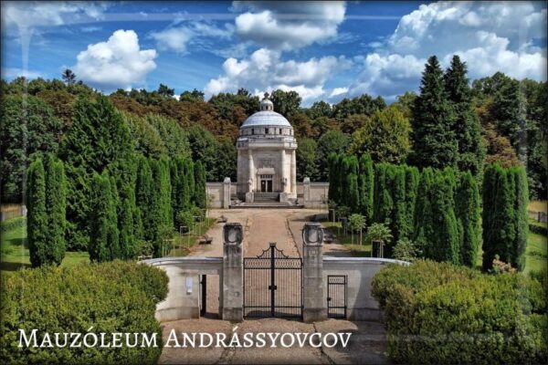 Živicová magnetka - Mauzóleum Andrássyovcov