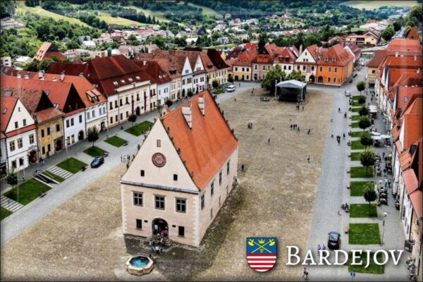 Živicová magnetka - Bardejov - Radničné námestie II.
