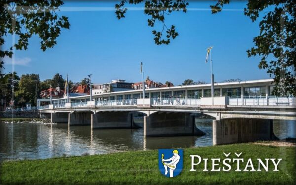 Živicová magnetka - Piešťany - Kolonádový most