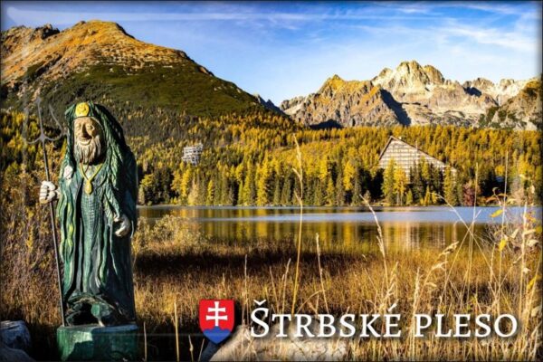 Živicová magnetka - Štrbské Pleso - vodník
