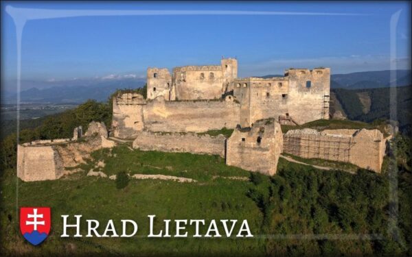 Živicová magnetka - Hrad Lietava I.