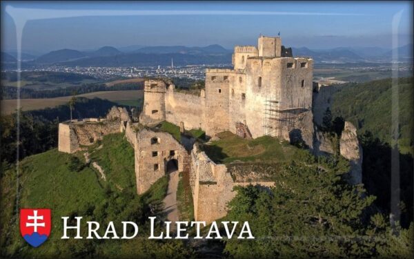 Živicová magnetka - Hrad Lietava II.