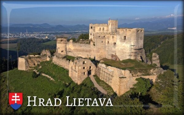 Živicová magnetka - Hrad Lietava III.