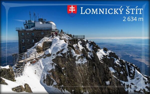 Živicová magnetka - Vysoké Tatry - Lomnický štít I.
