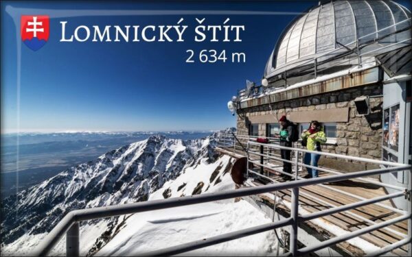 Živicová magnetka - Vysoké Tatry - Lomnický štít II.