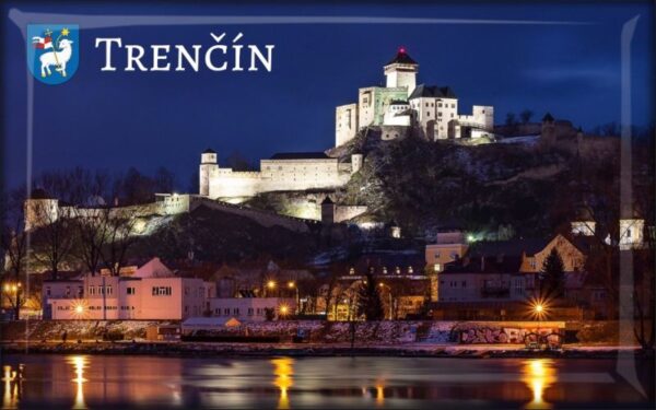 Živicová magnetka - Trenčín - hrad