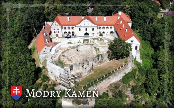 Živicová magnetka - Hrad Modrý Kameň II.