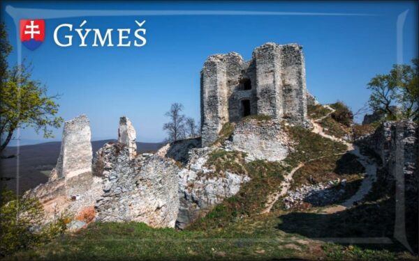 Živicová magnetka - Hrad Gýmeš