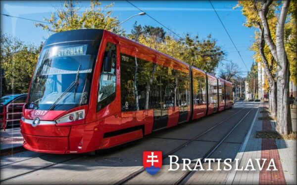 Živicová magnetka - Bratislavská električka