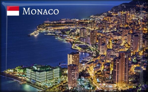 Živicová magnetka - Monako - Monte Carlo