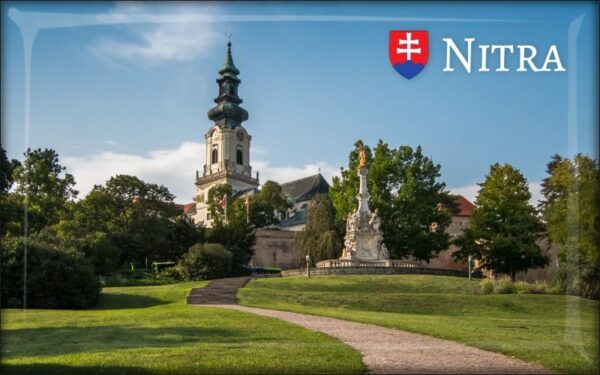Živicová magnetka - Hrad Nitra