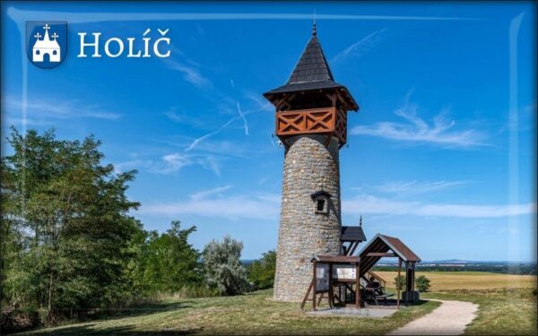 Živicová magnetka - Holíč - Rozhľadňa na Hrebeni