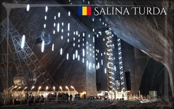 Živicová magnetka - Rumunsko - Salina Turda - 2