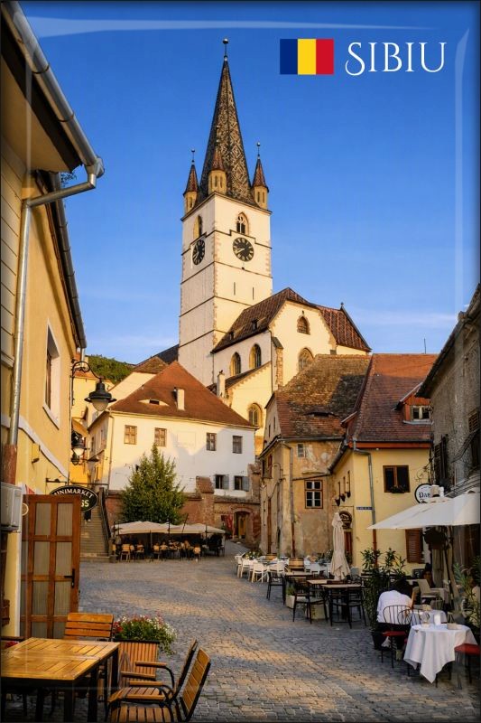 Živicová magnetka - Rumunsko - Sibiu - 2