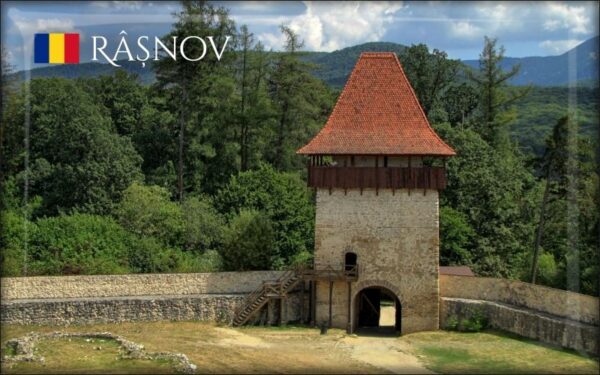 Živicová magnetka - Rumunsko – pevnosť Rasnov