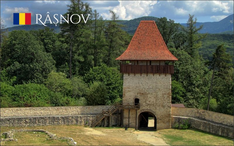 Živicová magnetka - Rumunsko – pevnosť Rasnov – Obrázok 2
