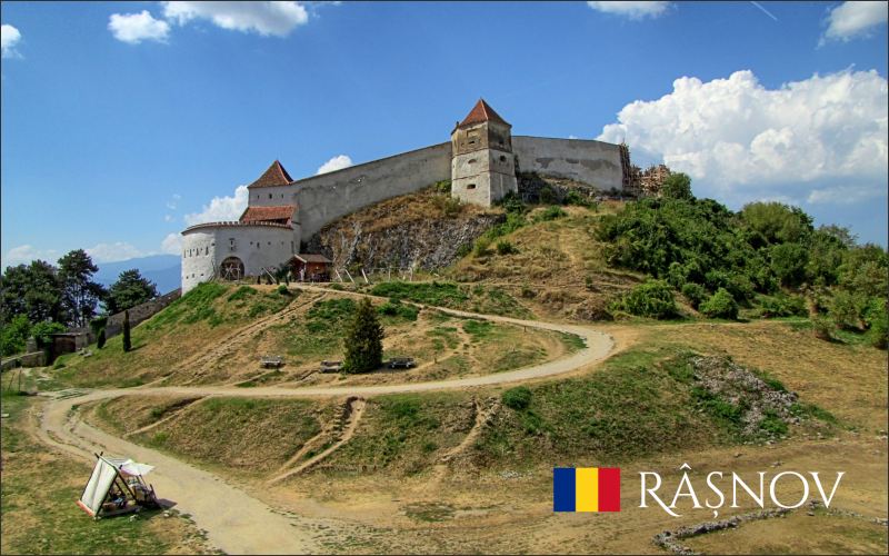 Živicová magnetka - Rumunsko - pevnosť Rasnov - 2 – Obrázok 2